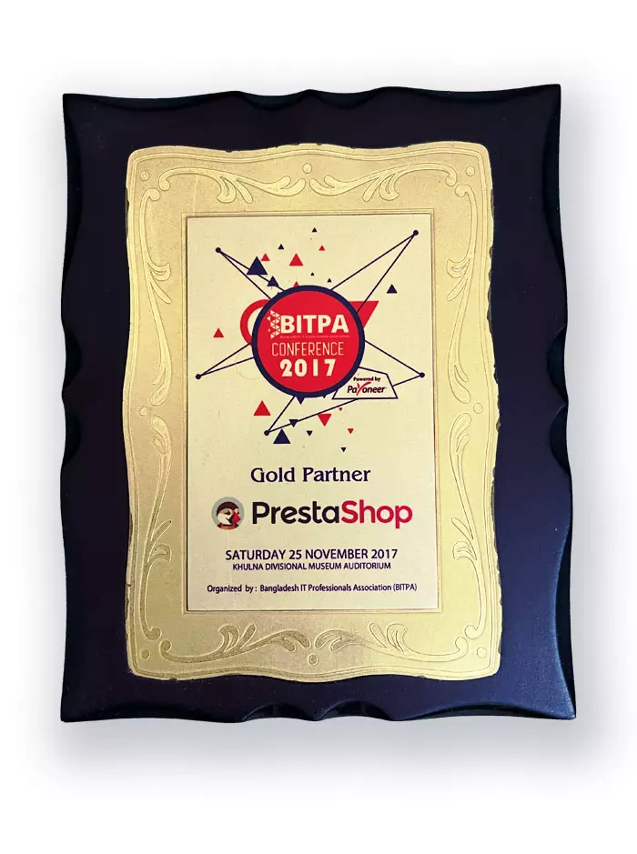 BITPA Award 2017 as PrestaShop Brand Ambassador